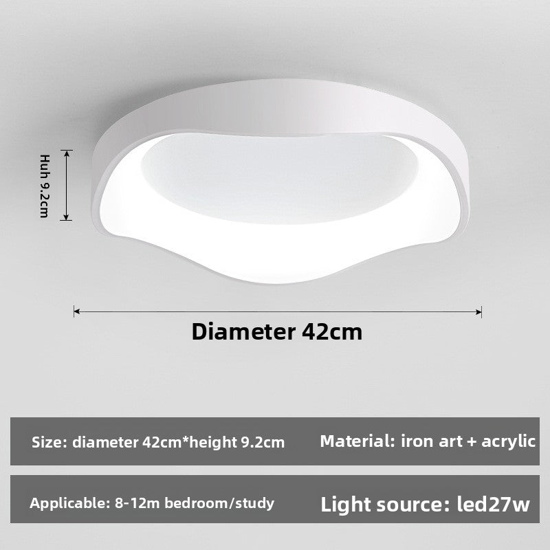 Modern Round LED Ceiling Light for Bedroom Dining Room