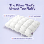 Cloud-shaped Puff Pillow, Pineapple-shaped Pillow, Home-use Single-person High-resilience Fluffy Pillow Core, Cervical-support Pillow