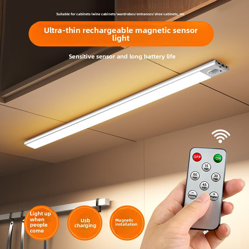 Ultra-Thin Rechargeable LED Cabinet Light