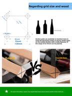 Sapele Wood Hanging Wine Glass Rack