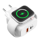Three-in-One Wireless Charger for Phone and Watch