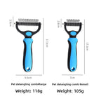 Universal Pet Hair Removal and Detangling Comb
