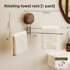 Multi-Rod Rotating Storage Rack