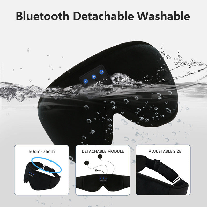 smart bluetooth sleep eye mask comfortable built-in white noise