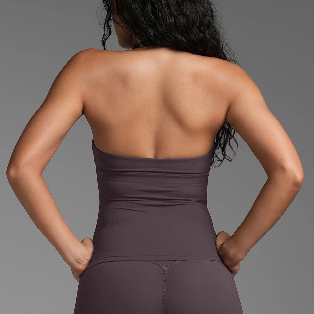 Womens V-Neck Yoga Sports Vest