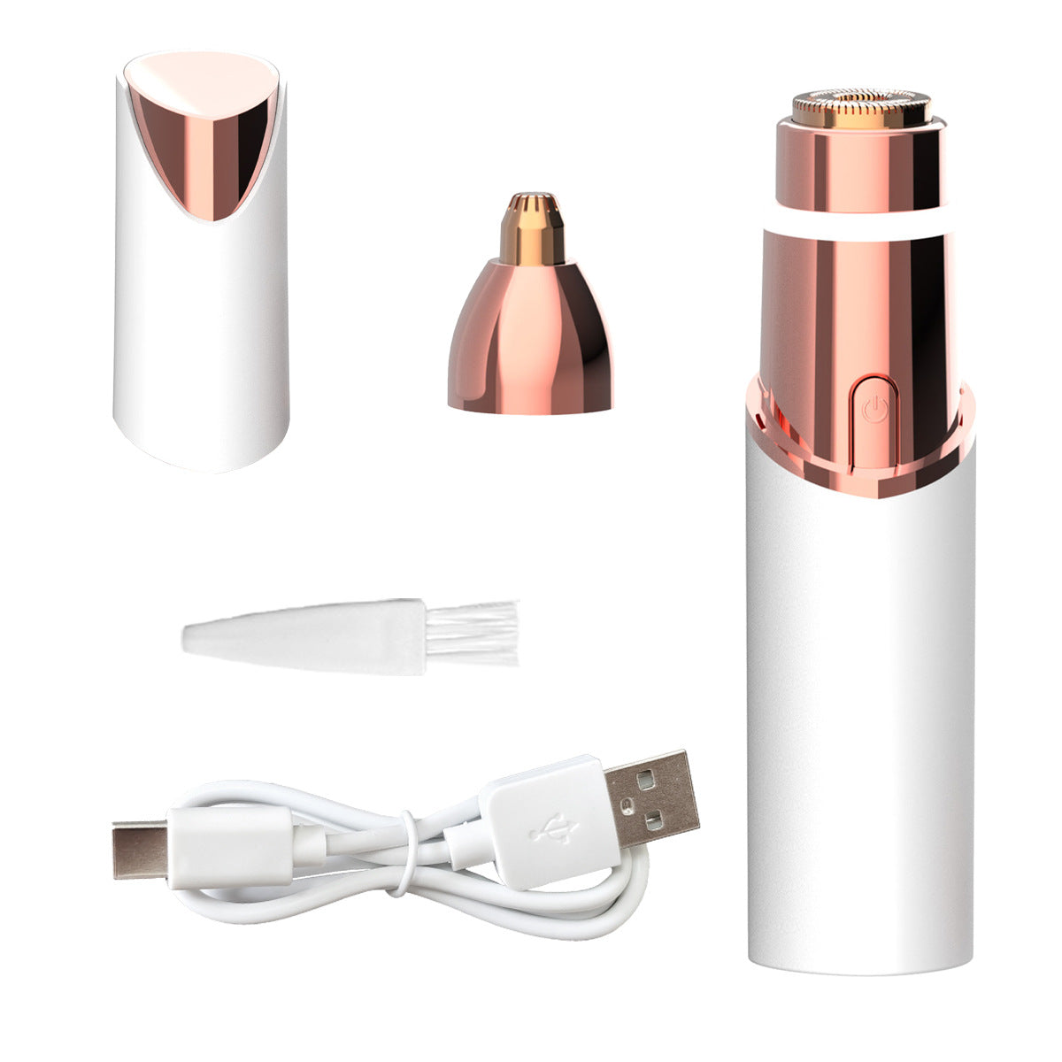 Electric Eyebrow Trimmer and Facial Hair Remover