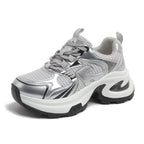 Thick-Soled Breathable Casual Sneakers for Women