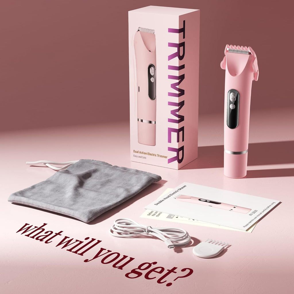 Electric Hair Removal Device with Digital Display and Light