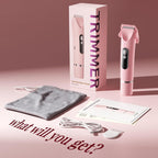 Electric Hair Removal Device with Digital Display and Light