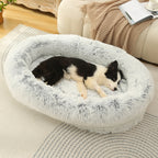 Plush Washable Pet Bed Kennel for Dogs and Cats