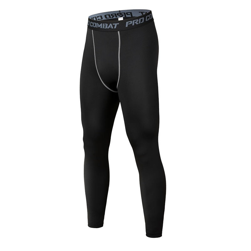 Men's Quick-Dry Sports Tight Pants for Fitness and Running