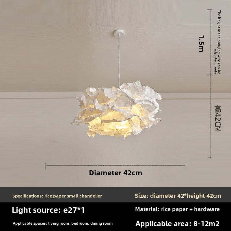 Japanese Style Paper Art Pendant Light