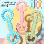TPR Pet Toy Pull Ring Dog Chew Molar Stick