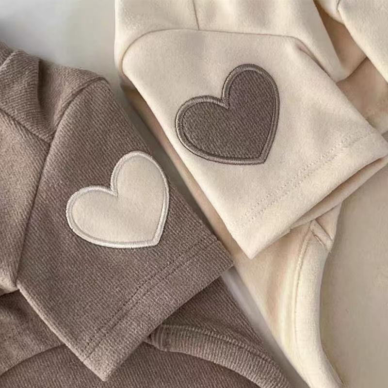 Heart Pattern Pet Hoodie