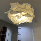 Japanese Style Paper Art Pendant Light