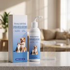 Pet Ear Cleaning Solution with Cotton Swabs