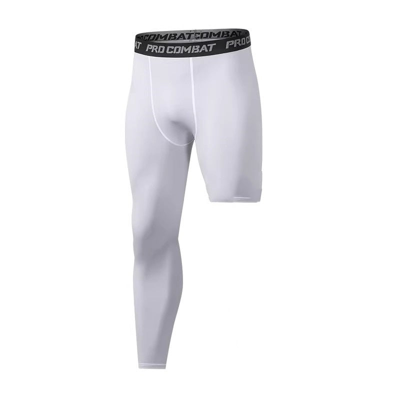 Men's Quick-Dry Sports Tight Pants for Fitness and Running
