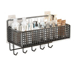 Bathroom Wall Storage Rack Wall Mounted Organizer