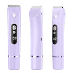Electric Hair Removal Device with Digital Display and Light