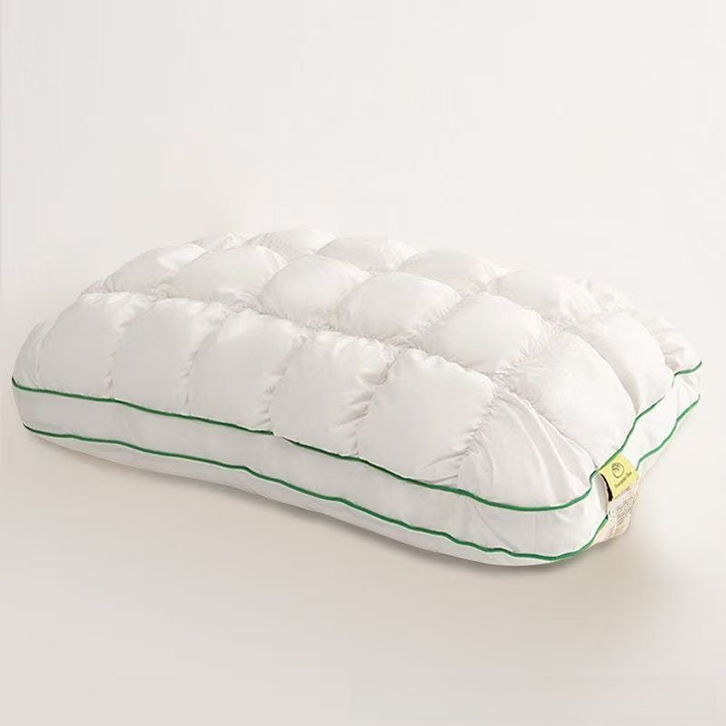 Cloud-shaped Puff Pillow, Pineapple-shaped Pillow, Home-use Single-person High-resilience Fluffy Pillow Core, Cervical-support Pillow