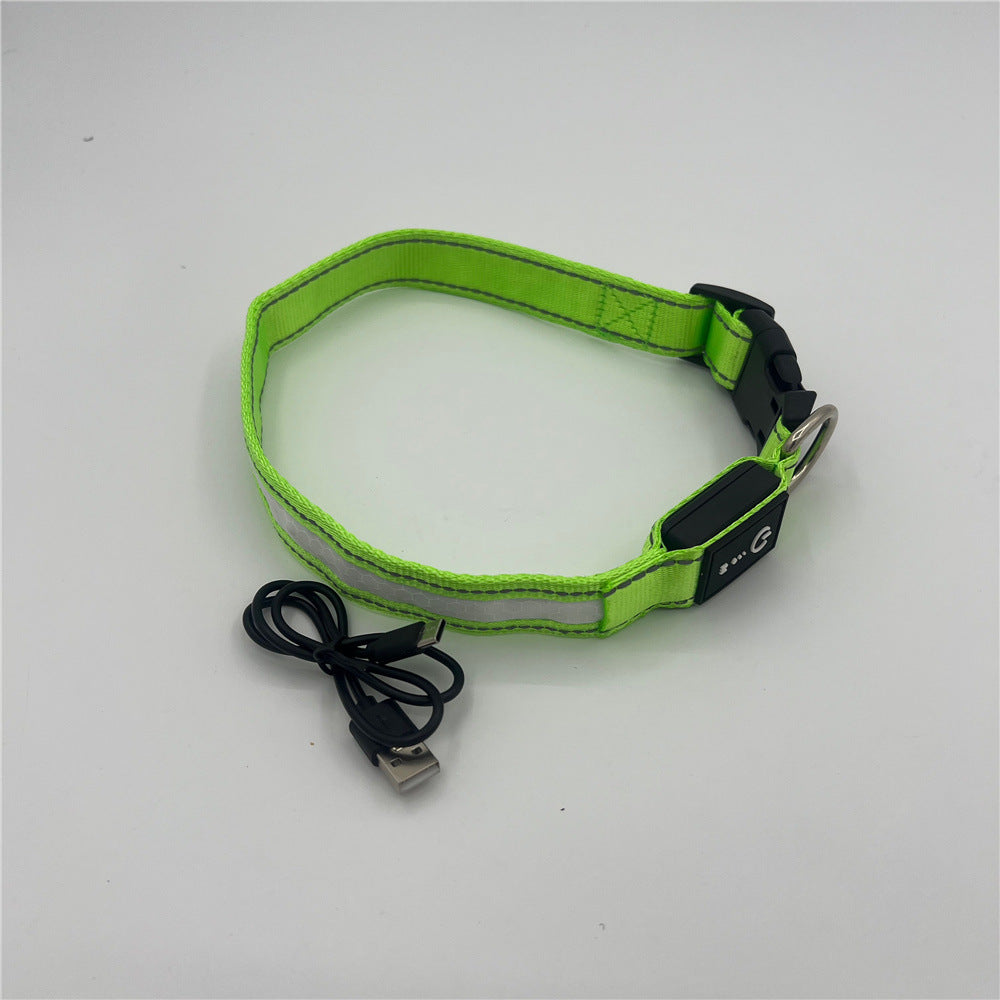 Adjustable LED Light Up Pet Collar