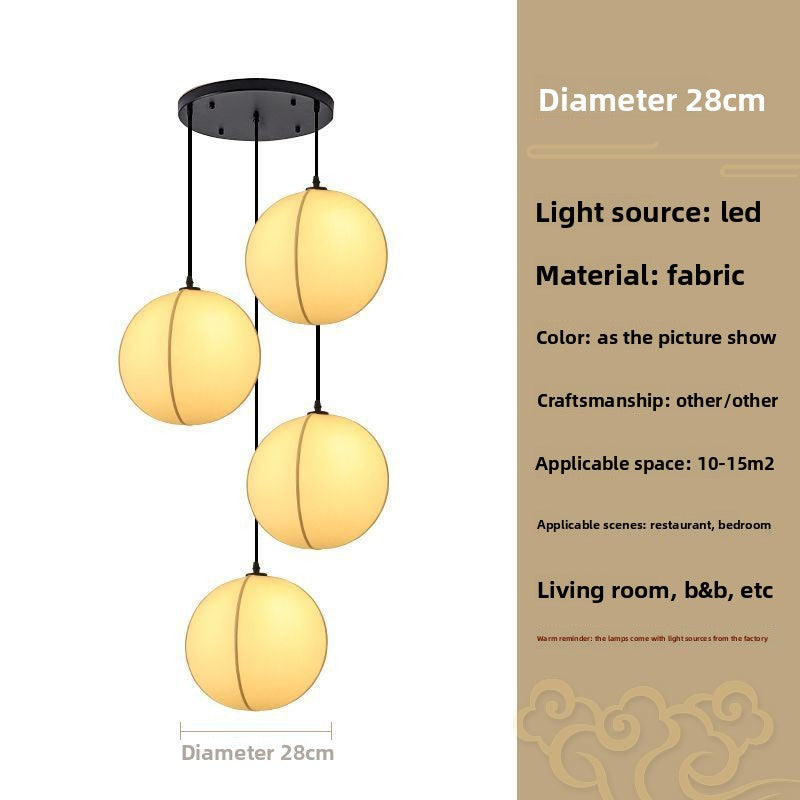 Vintage Pendant Light with Adjustable Height
