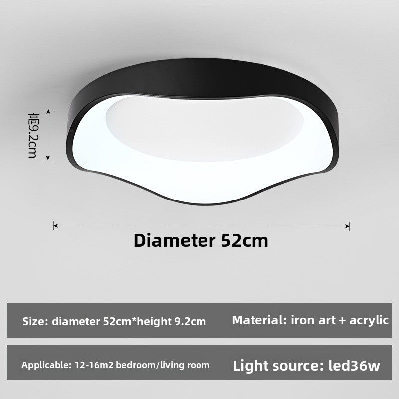 Modern Round LED Ceiling Light for Bedroom Dining Room