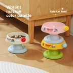Anti-Slip Pet Food Bowl with Stainless Steel Insert
