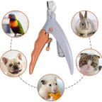 LED Illuminated Pet Nail Clipper for Cats and Dogs