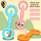 TPR Pet Toy Pull Ring Dog Chew Molar Stick