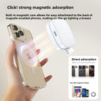 Magnetic Mirror Fill Light with Adjustable Color Temperature