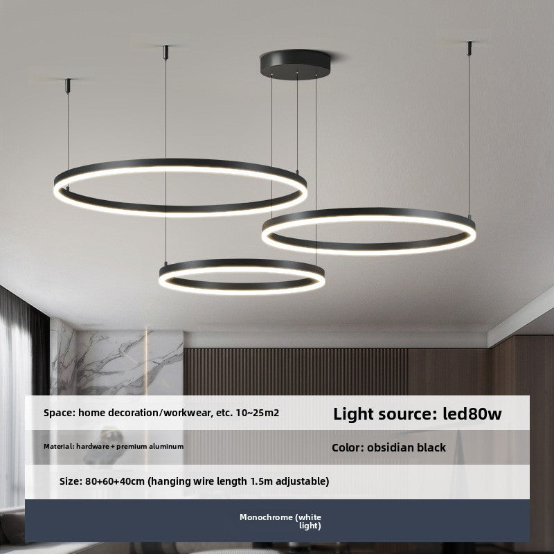Minimalist Nordic Living Room Pendant Light, Modern and Simple Design