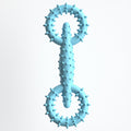 TPR Pet Toy Pull Ring Dog Chew Molar Stick