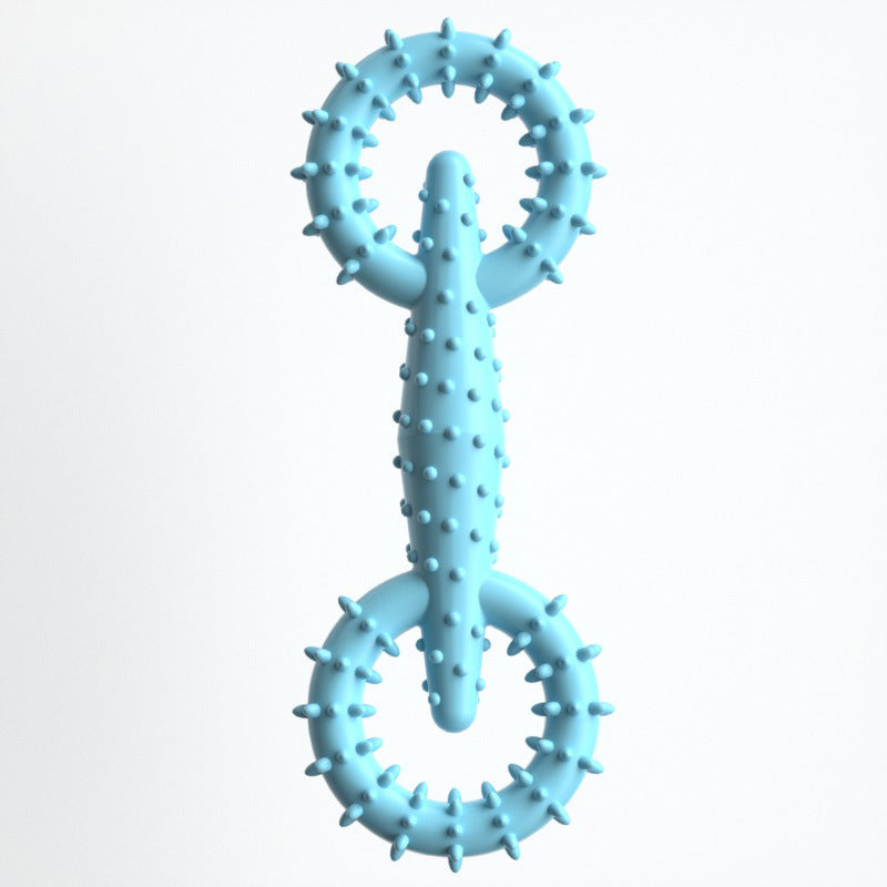 TPR Pet Toy Pull Ring Dog Chew Molar Stick