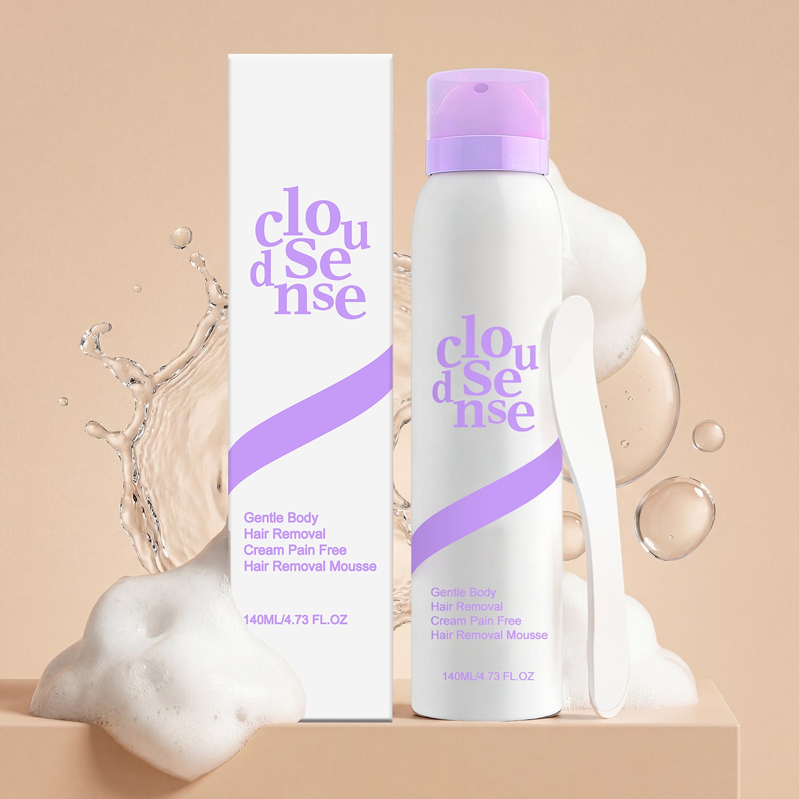 Gentle Hair Removal Mousse for Body