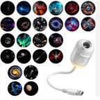 USB Star Projection Night Light