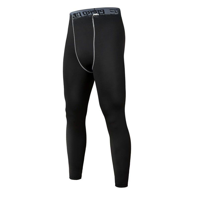 Men's Quick-Dry Sports Tight Pants for Fitness and Running