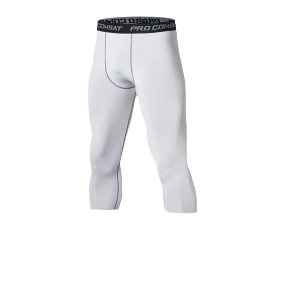 Men's Quick-Dry Sports Tight Pants for Fitness and Running