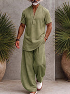 Mens Casual Plaid Shirt
