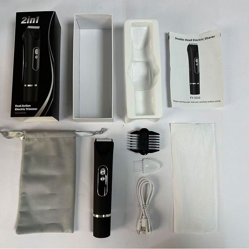 Electric Hair Removal Device with Digital Display and Light