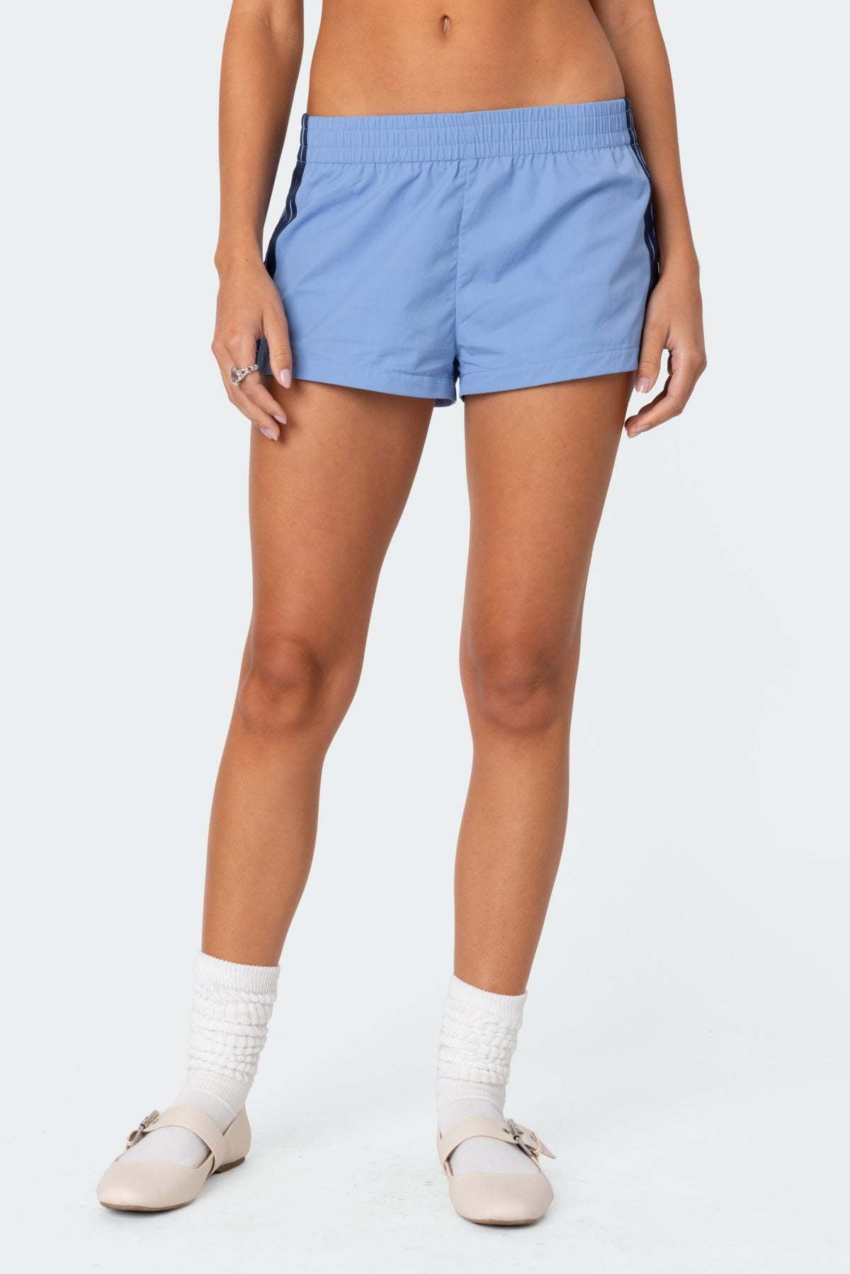 Womens Pull String Casual Sports Shorts