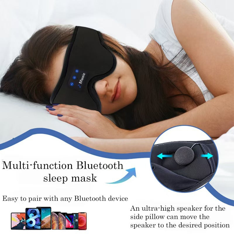 smart bluetooth sleep eye mask comfortable built-in white noise