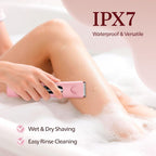 Electric Hair Removal Device with Digital Display and Light