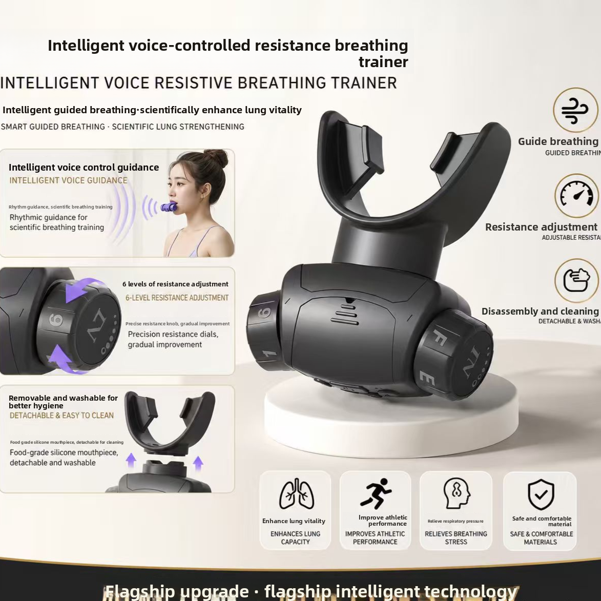Intelligent Breathing Muscle Trainer