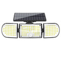 Solar Motion Sensor Wall Light with Three Heads