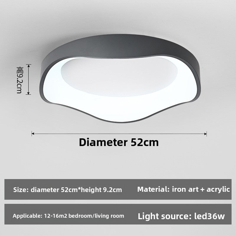 Modern Round LED Ceiling Light for Bedroom Dining Room
