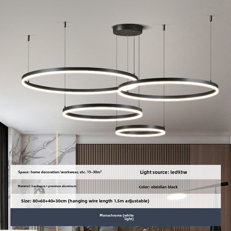 Minimalist Nordic Living Room Pendant Light, Modern and Simple Design