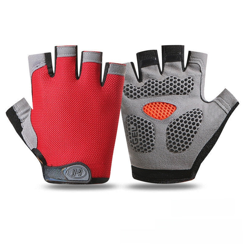 Half Finger Sports Gloves for Fitness and Outdoor Activities