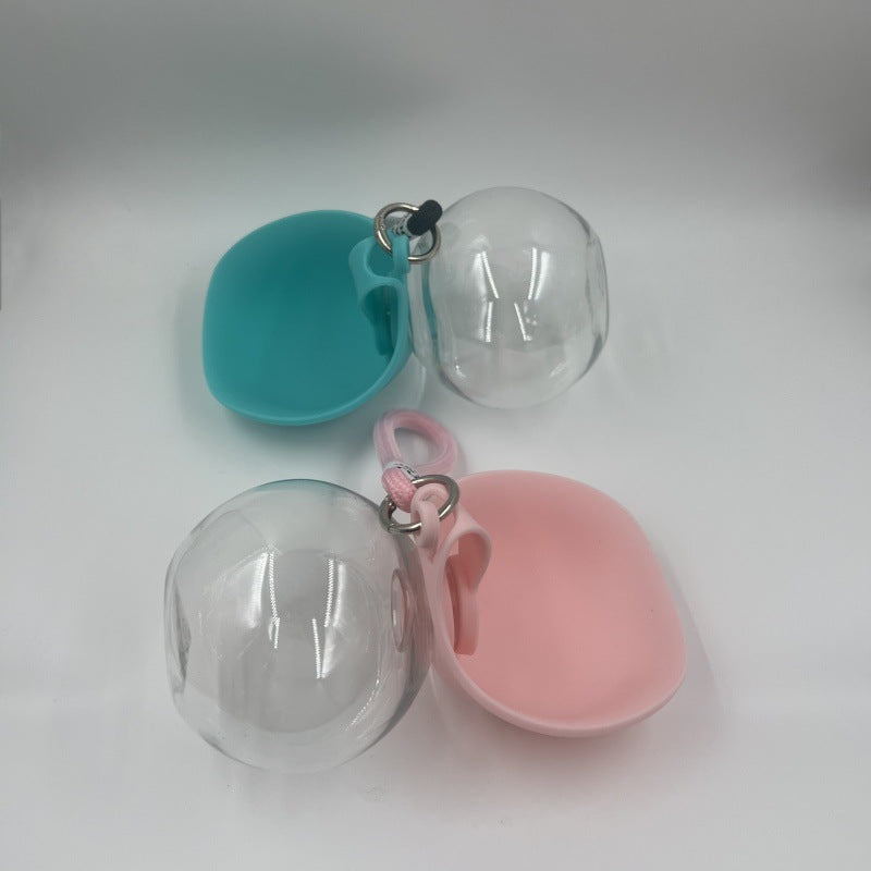 Foldable Pet Water Bottle Outdoor Portable Dispenser