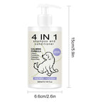 Pet Shampoo Liquid for Deep Cleansing and Moisturizing